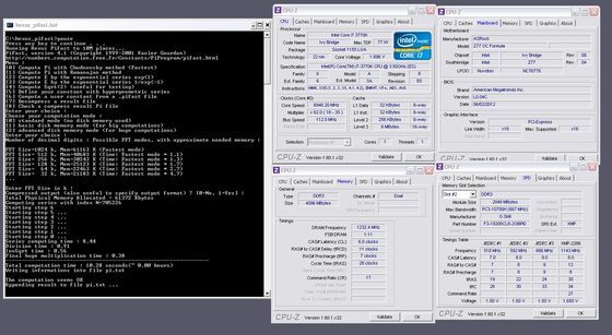 ASRock Z77 OC Formula płyta gł&oacute;wna rekord Hexus Pifast NickShih zrzut ekranu