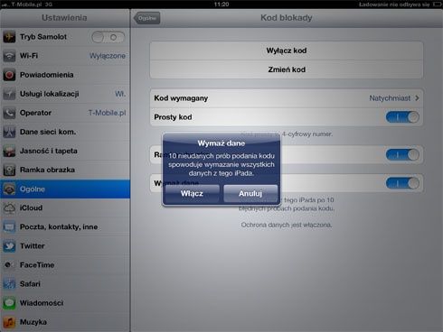 The New iPad - Odtwarzacz wideo
