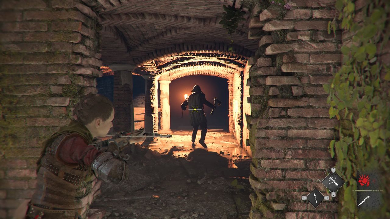 A Plague Tale: Rerquiem - strzał z kuszy