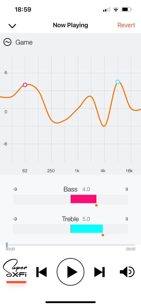Creative Zen Hybrid - SXFI App