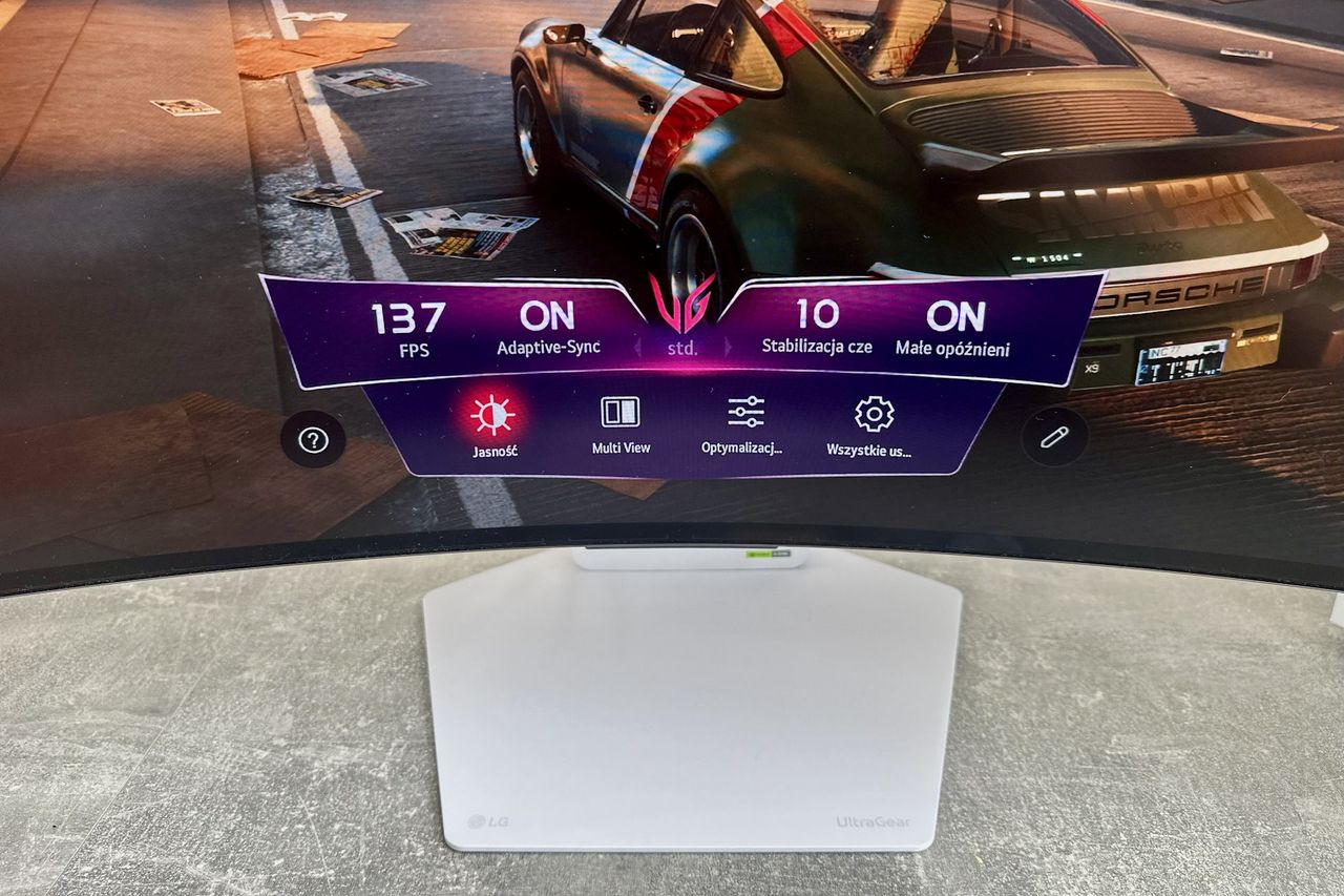 LG UltraGear 34GX90SA - panel gry