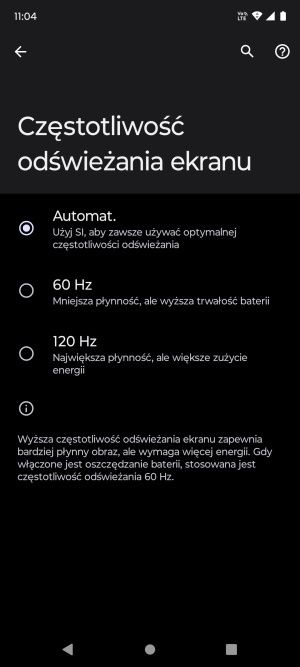 Motorola Edge 30 Neo system wyświetlacz