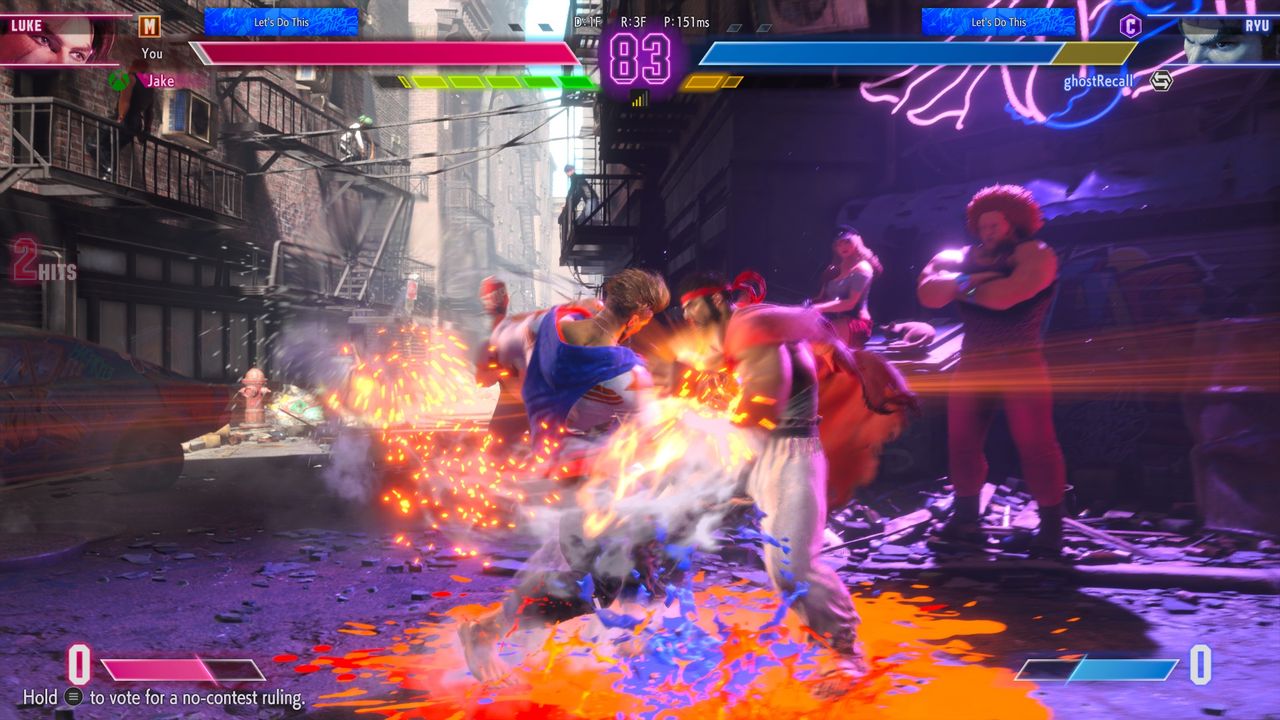 Street Fighter 6 - atak na Ryu