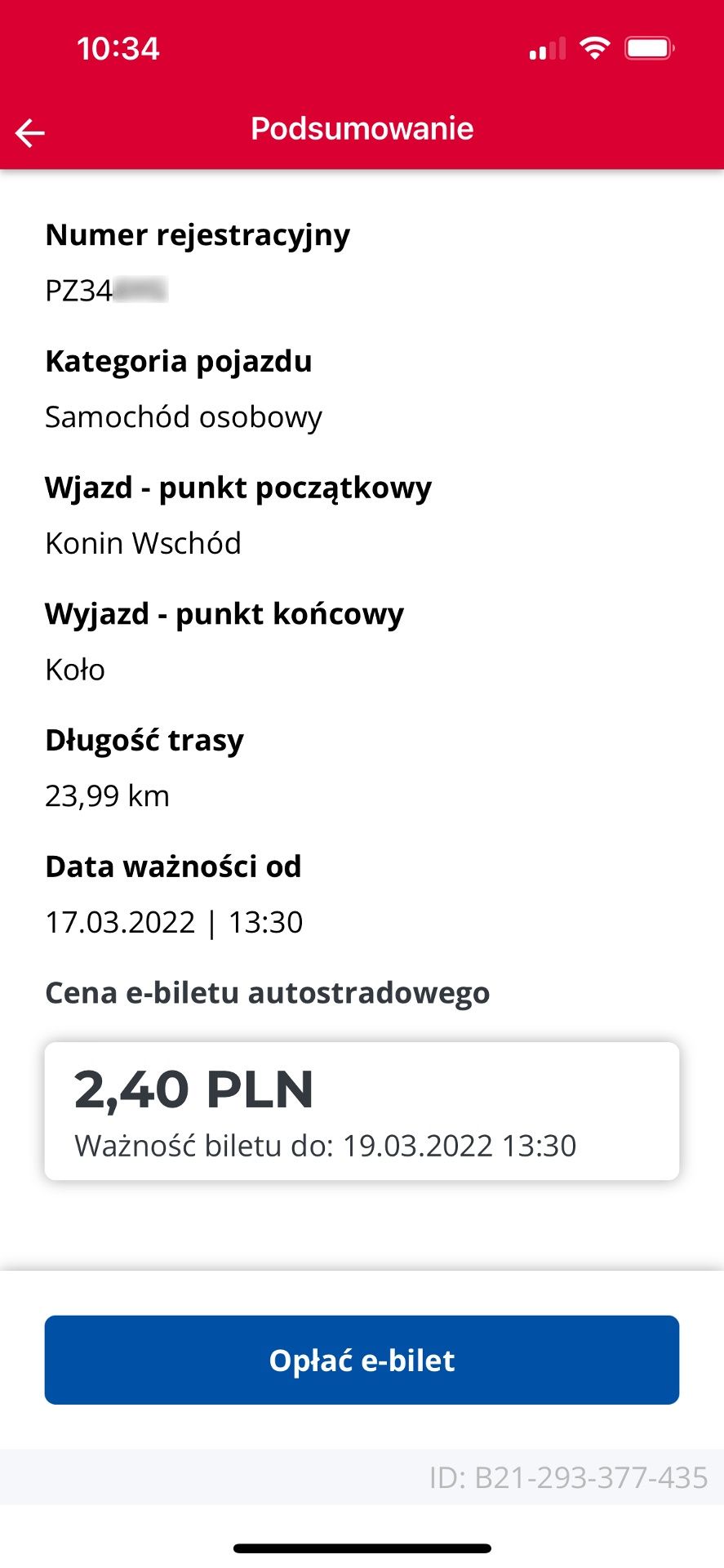 e-TOLL PL BILET