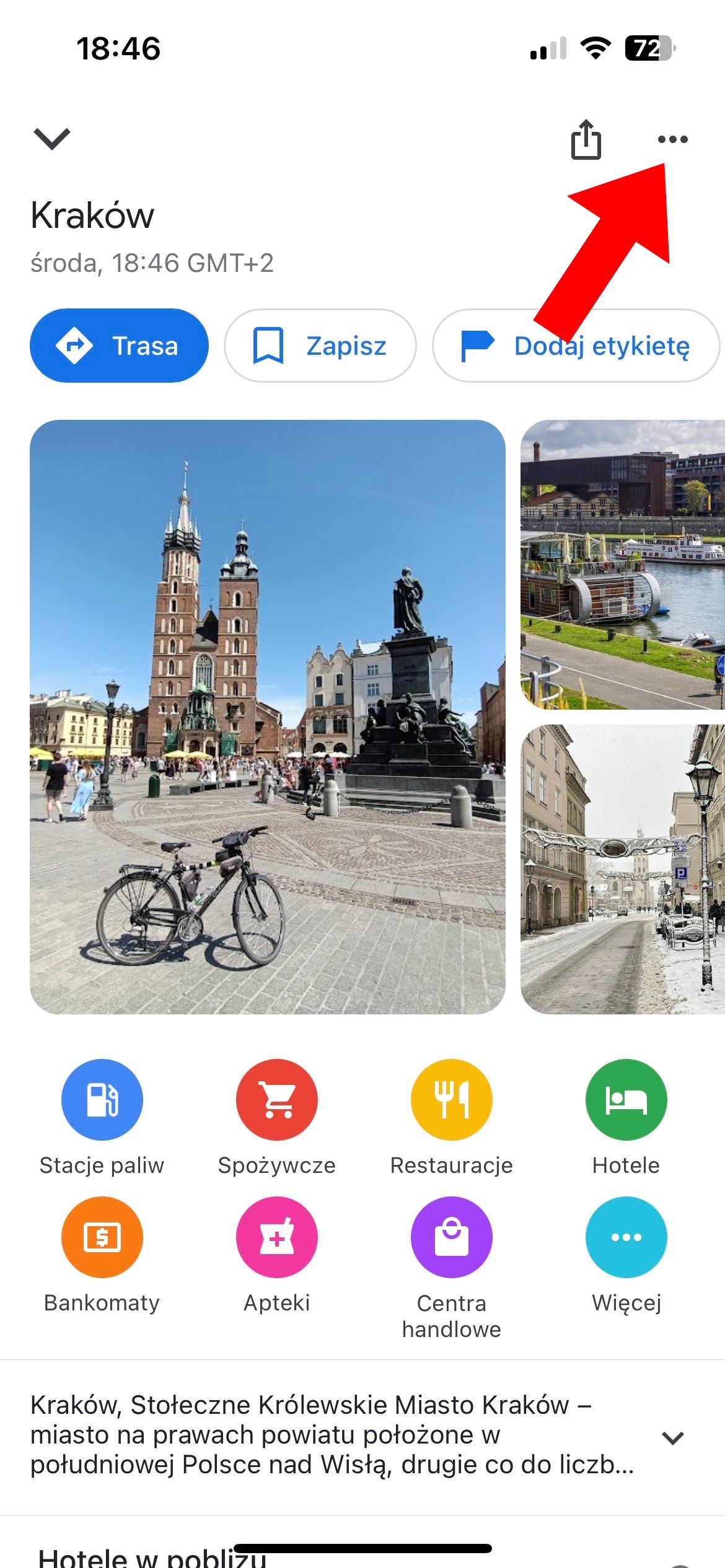 Mapy Google: pobieranie map offline