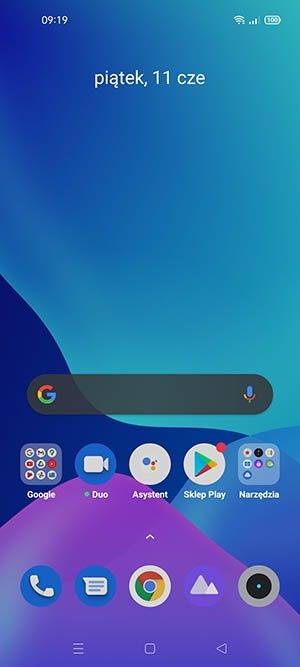 realme GT pulpit