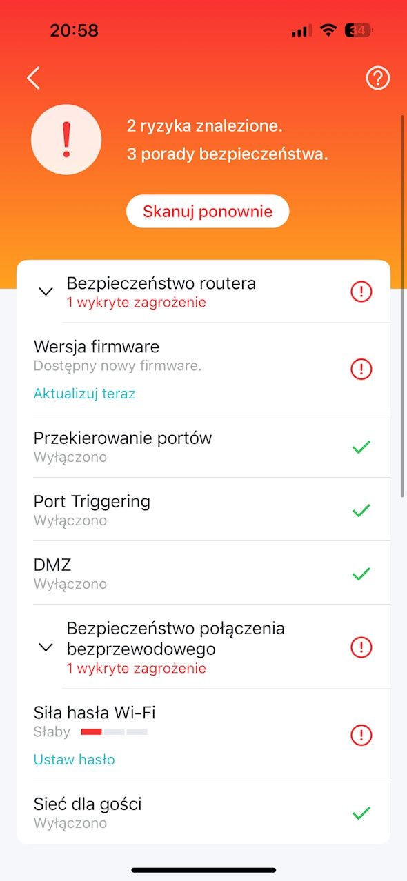 TP-Link Archer AX 80 - aplikacja mobilna 3