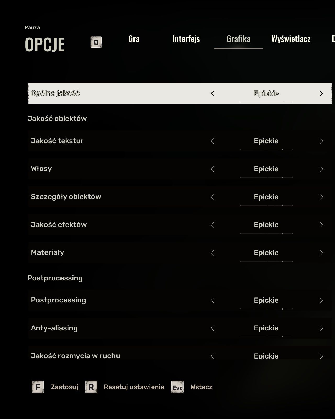 S.T.A.L.K.E.R. 2 - ustawienia graficzne 1