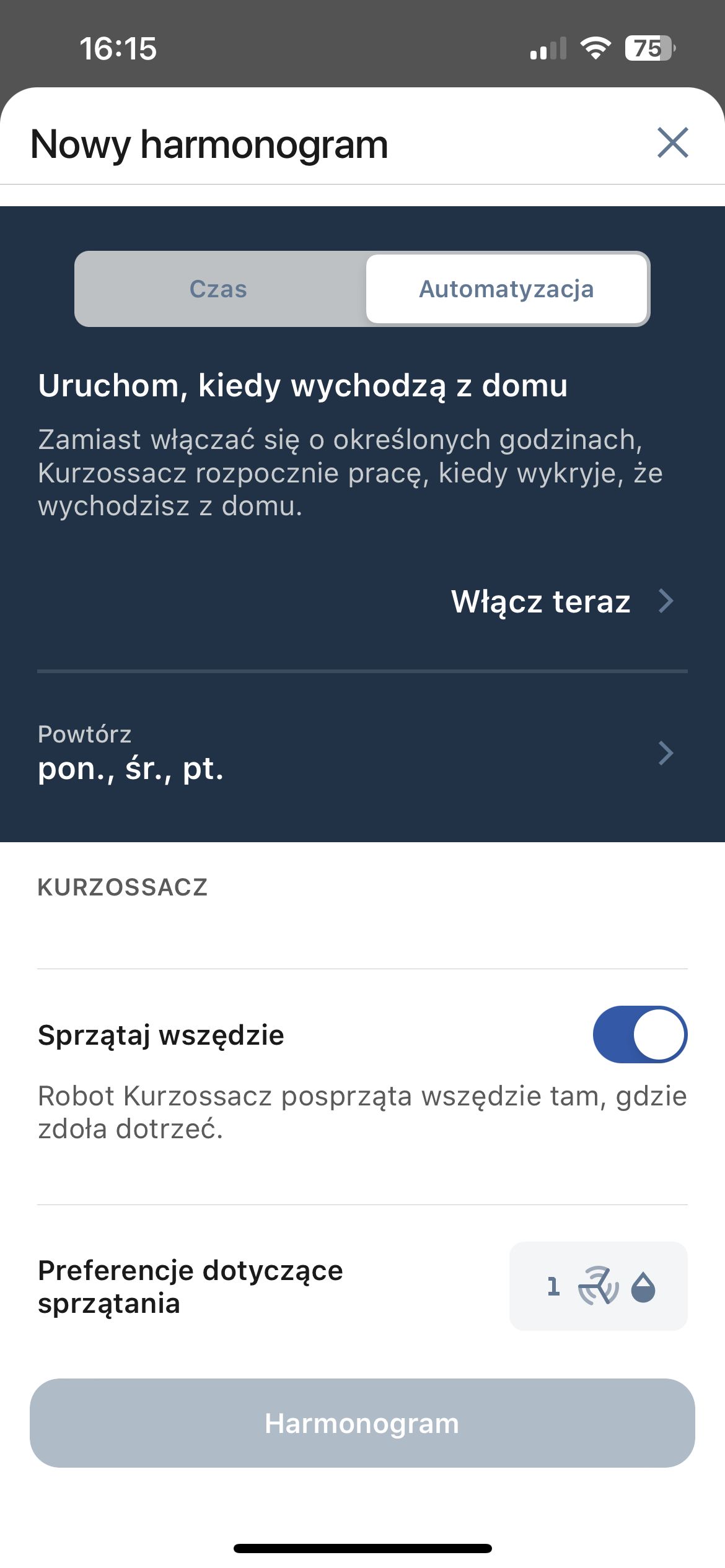 iRobot Roomba j9+ Combo: aplikacja