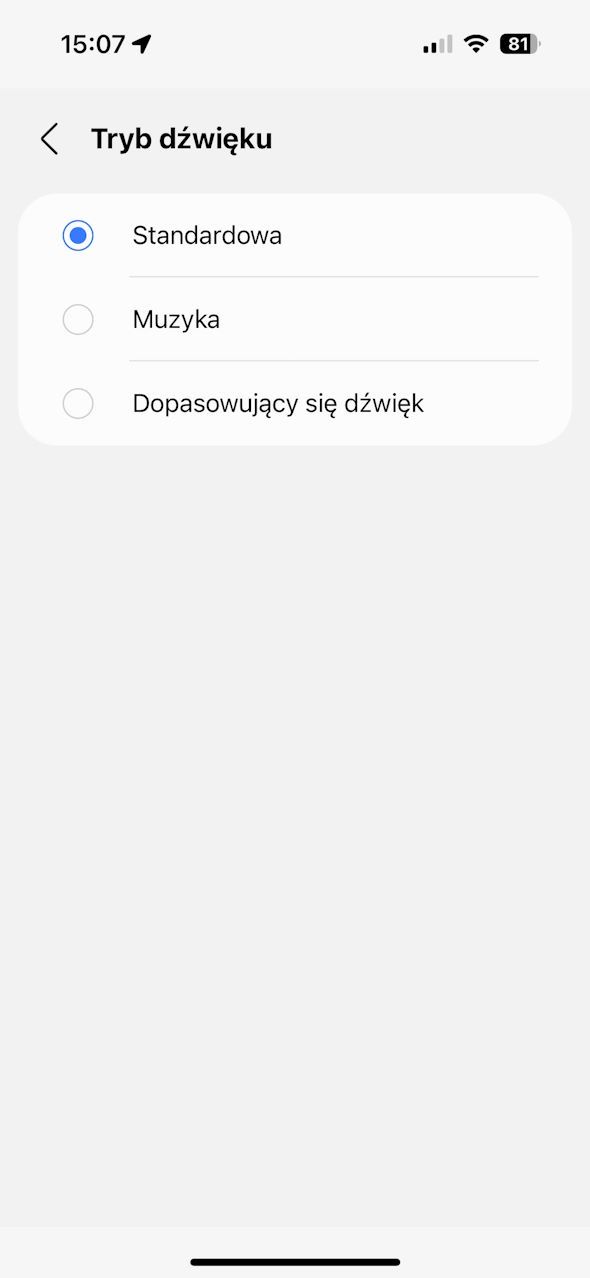 Samsung Music Frame - dodatkowe ustawienia 1