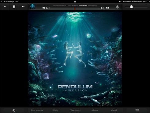 The New iPad - odtwarzacz audio