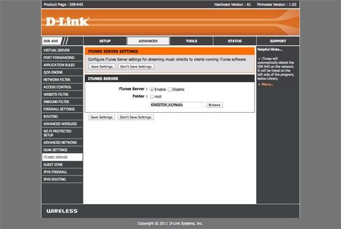 D-Link DIR 645 Multimedia