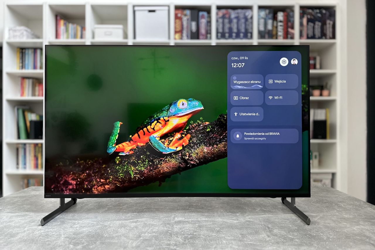 Sony KD-55X85L - ustawienia Google TV 3