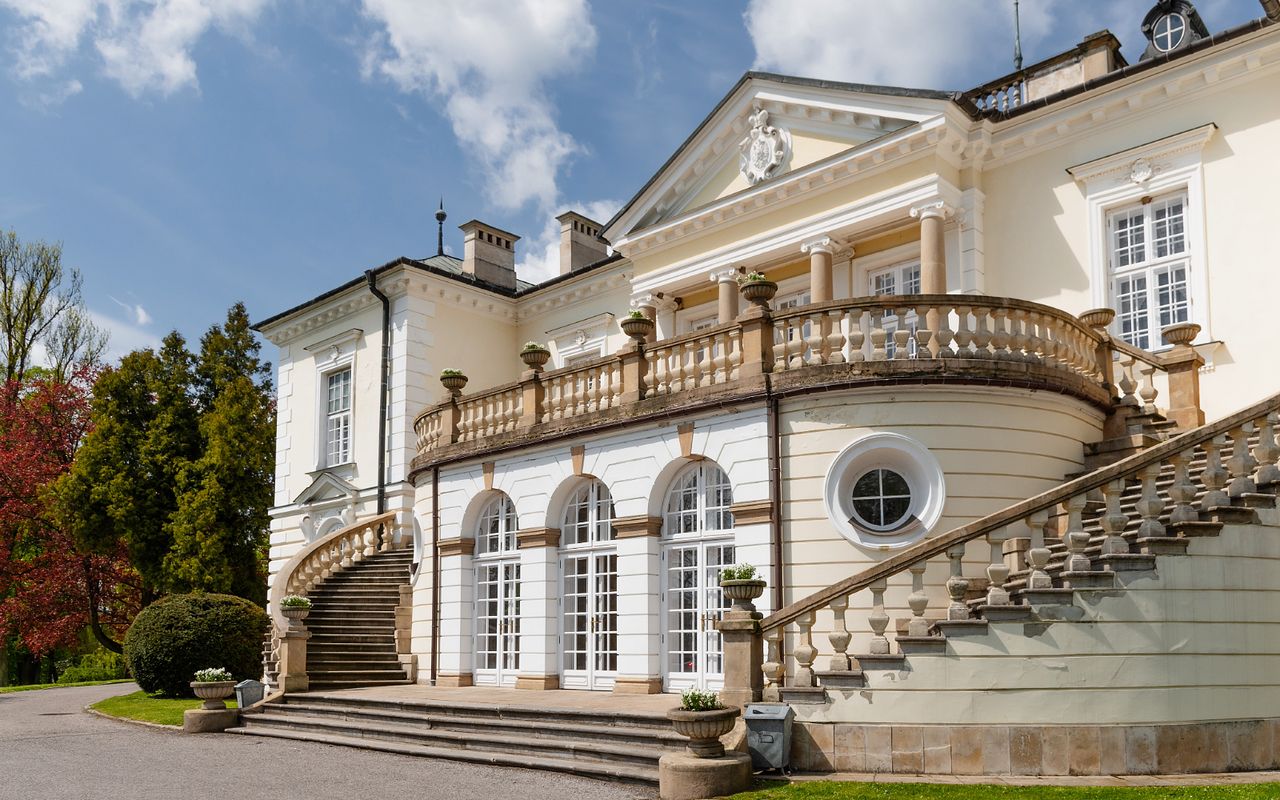 Pałac Radziwiłłów w Balicach niedaleko Krakowa