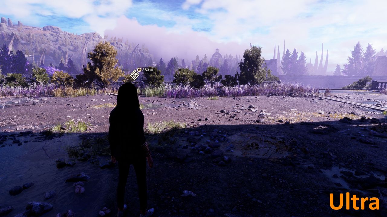 Forspoken - ustawienia  niskie