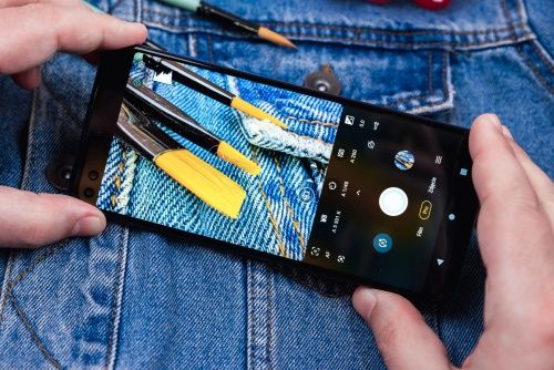 Motorola Moto G100 aparat aplikacja