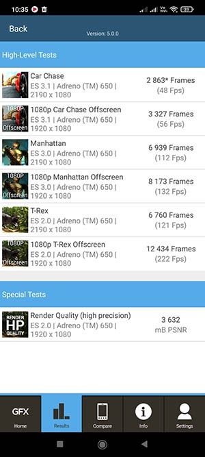POCO F3 GFXBench