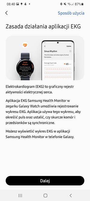 informacje o EKG