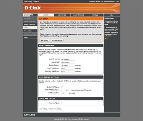 D-Link DIR-605L - konfiguracja
