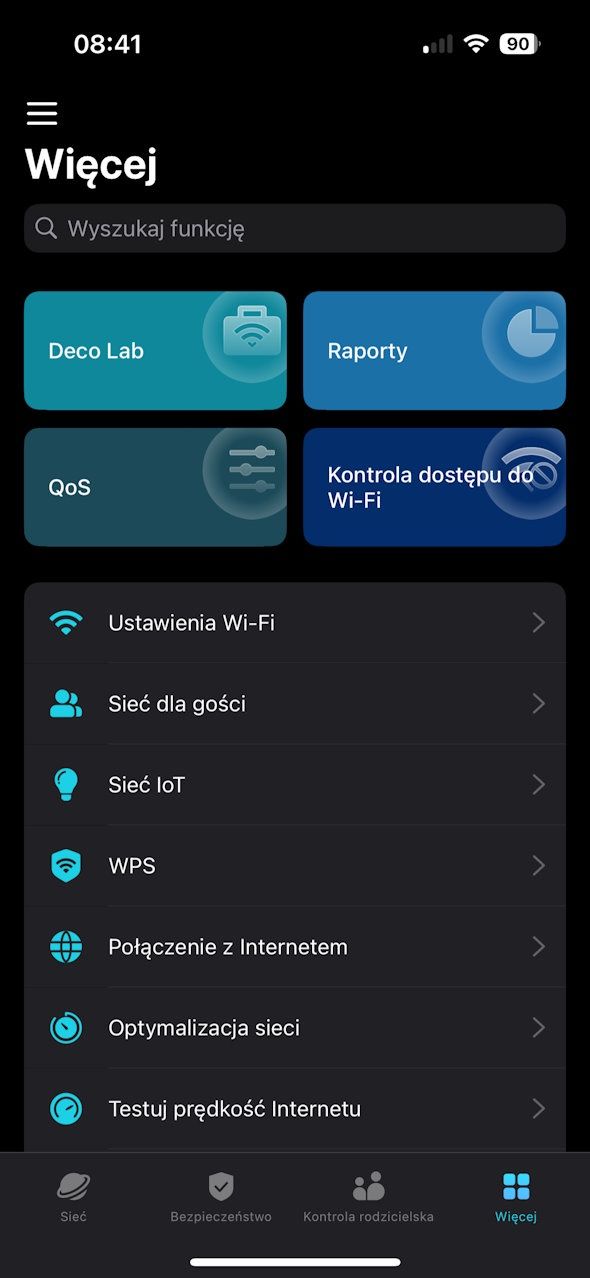 TP-Link Deco BE65 - konfiguracja w aplikacji Deco 13