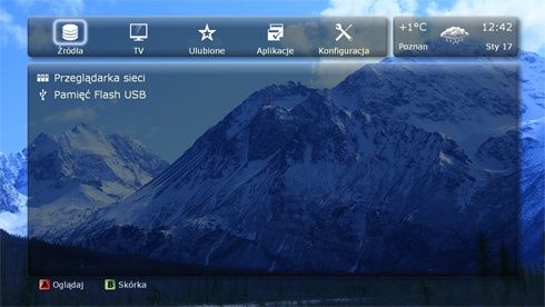 Dune HD 101 - oprogramowanie