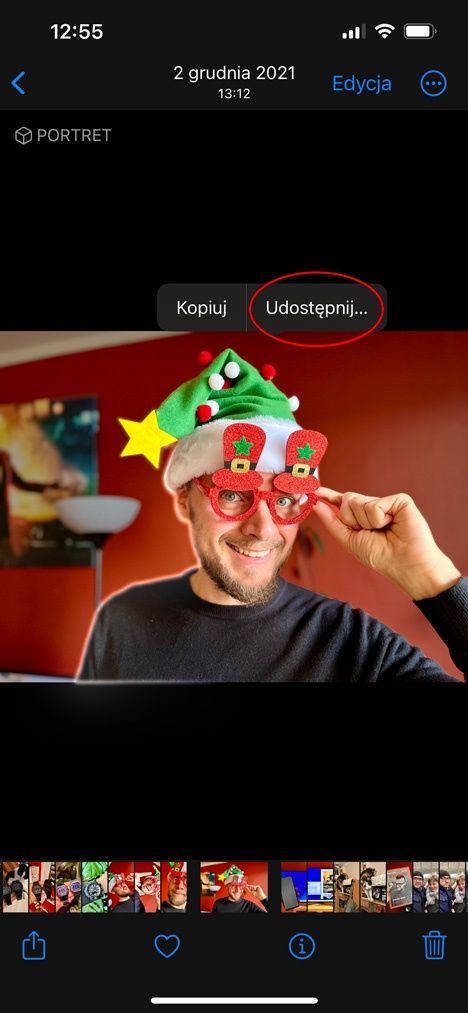 zaznacz i udostępnij