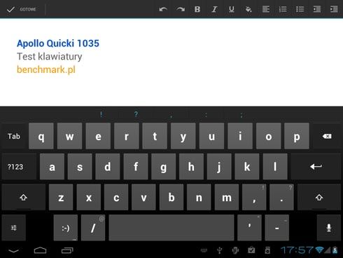 Apollo Quicki 1035