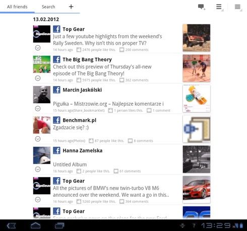Sony Tablet P - wideo