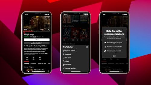 Netflix 2kciuki mobile