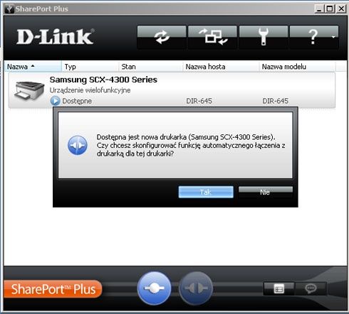 D-Link DIR 645 Drukowanie