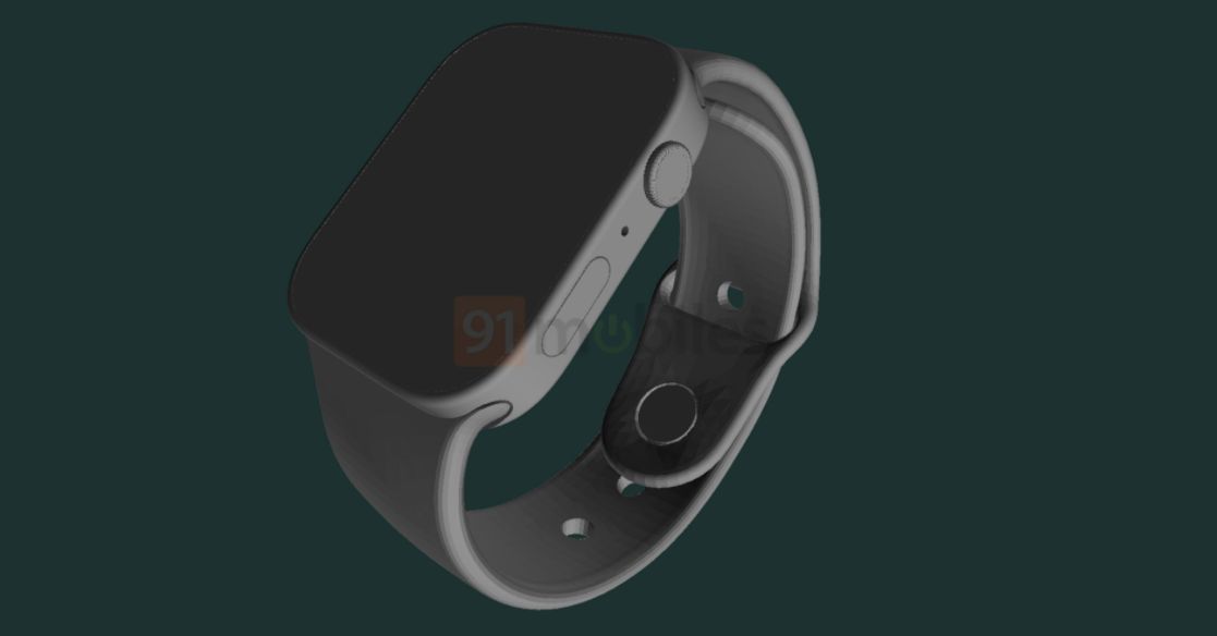 Apple Watch 7 - render