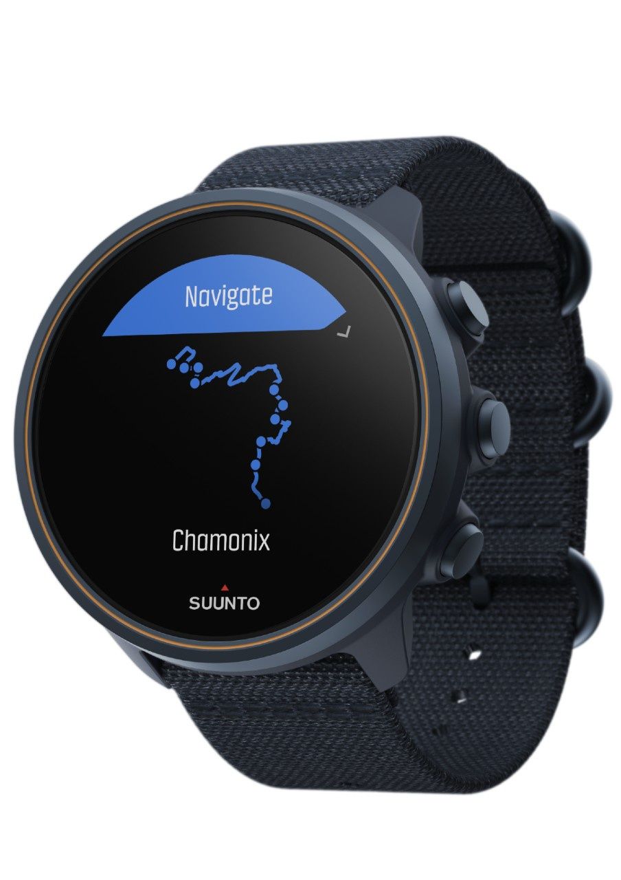 Suunto 9 Baro Titanium - nawigacja - trasa