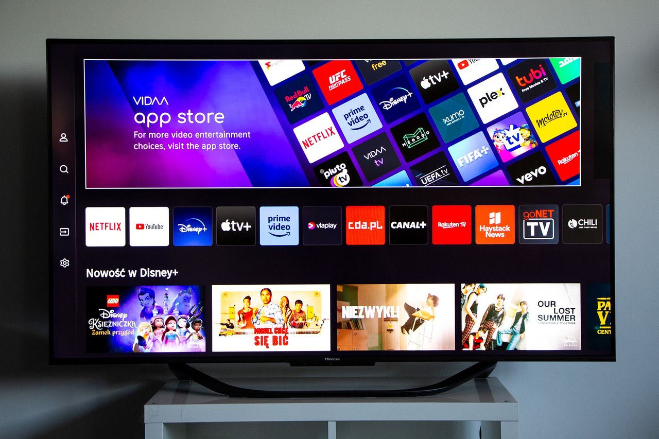 Hisense ULED 55U7KQ - VIDAA 7.0 home
