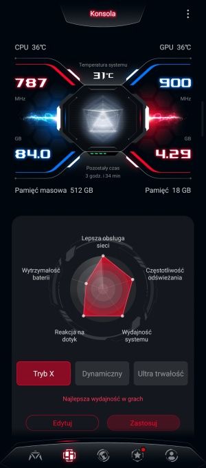 ROG Phone 6 Pro system