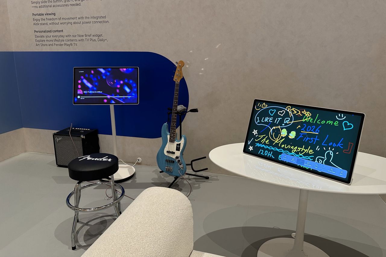 Samsung The First Look - CES 2026 - na stole