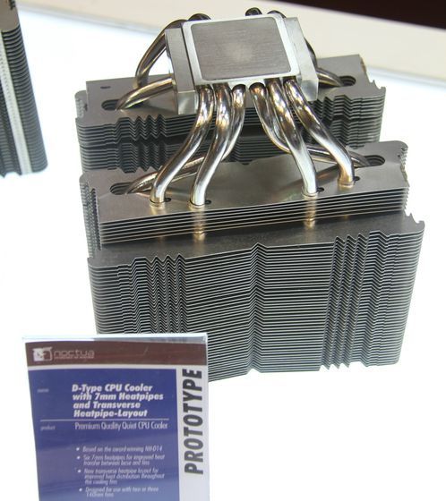 Noctka cooler D-Type prototyp 7 mm zdjęcie