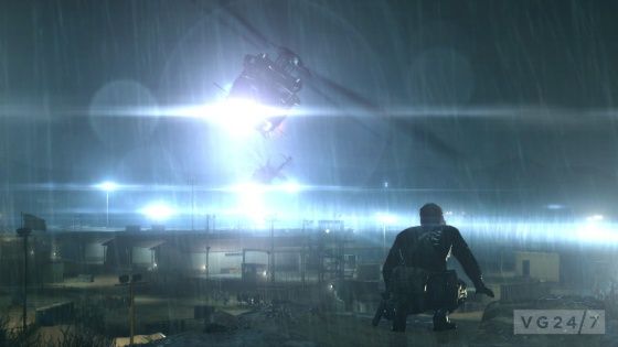 Metal Gear Solid: Ground Zeroes gra helikopter