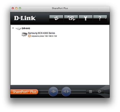 D-Link DIR 645 Drukowanie