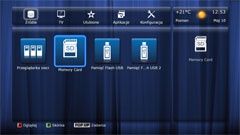 Dune HD Duo - interfejs programu