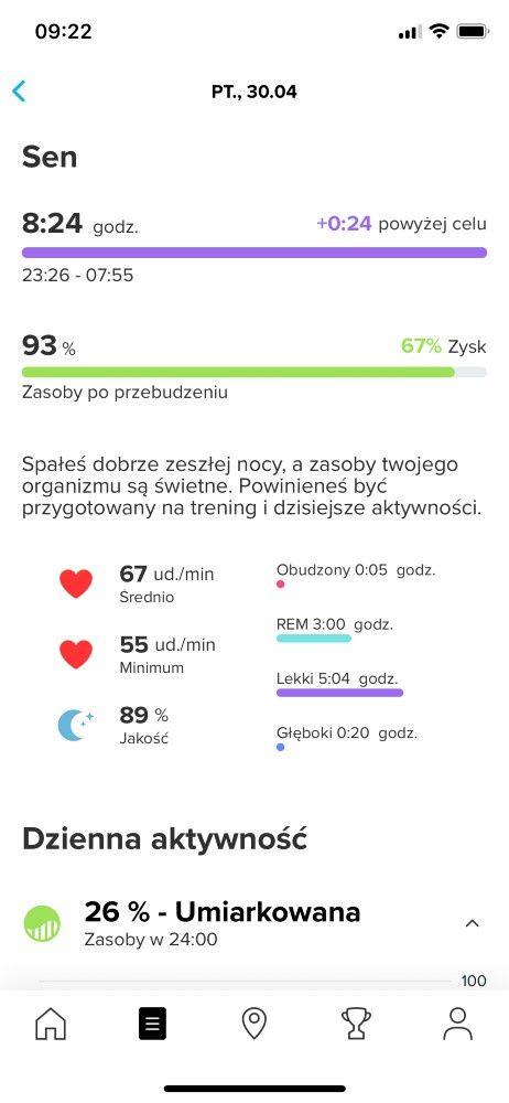 Suunto 7 Titanium - aplikacja Suunto
