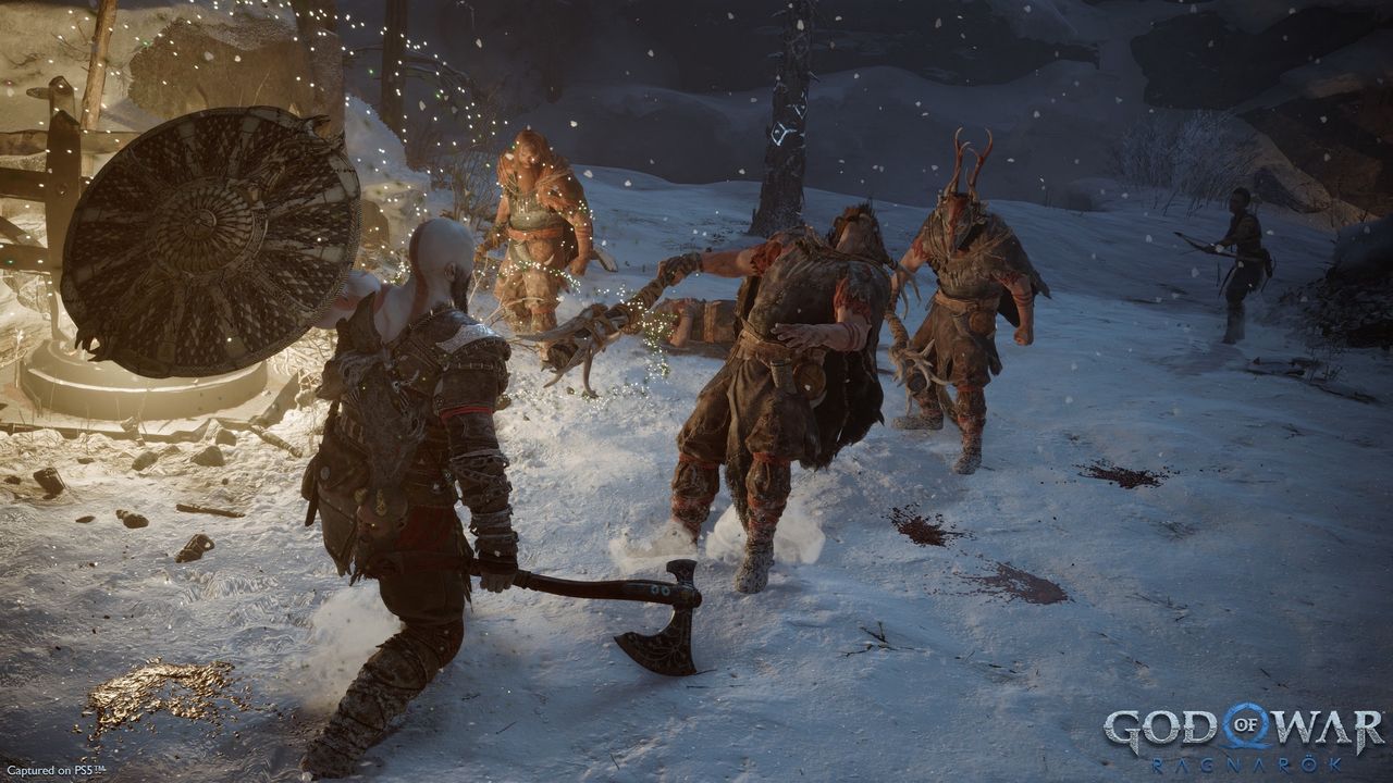 God of War: Ragnarok - parowanie ciosu