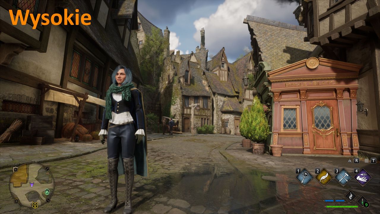 Hogwarts Legacy - ustawienia wysokie