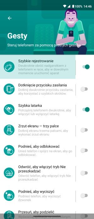 Motorola Moto G100 system
