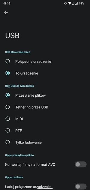 zamiast tylko ładowanie, ustaw przesyłanie plików