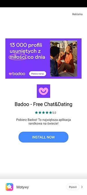 reklamy w Xiaomi