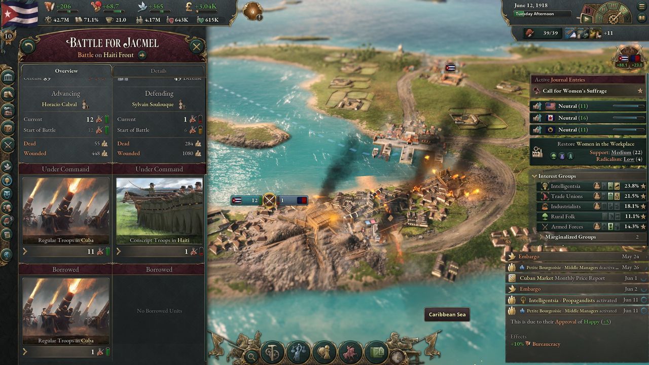 Victoria 3 - bitwa o Jackmel