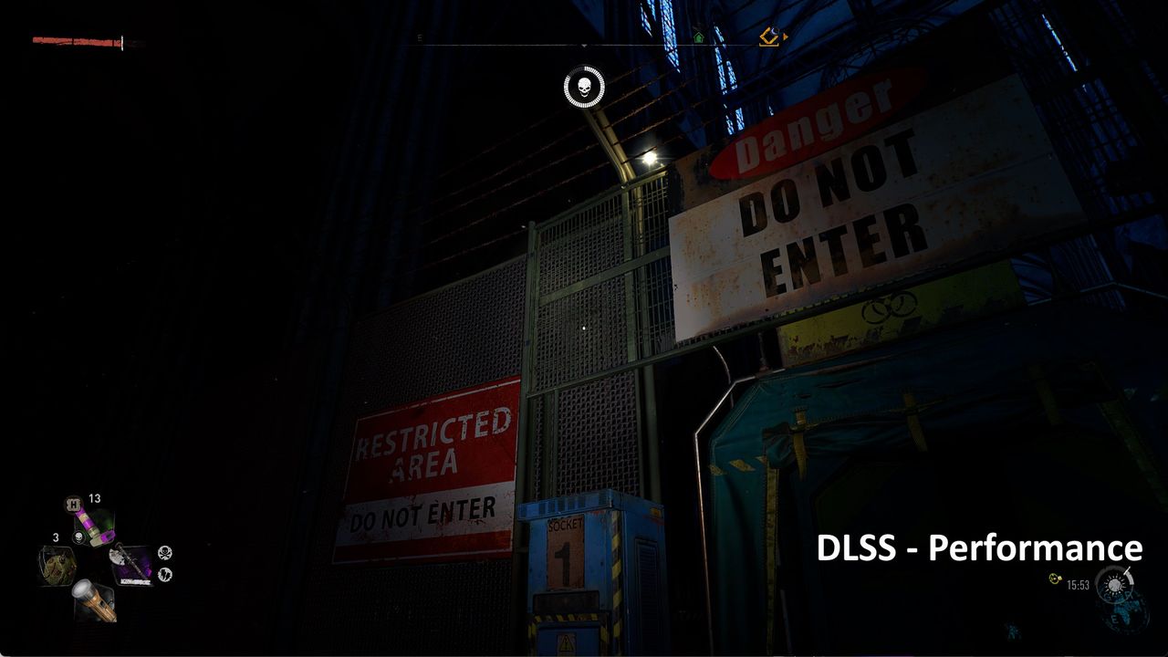 Dying Light 2 - Skalowanie DLSS Wydajaność w FHD