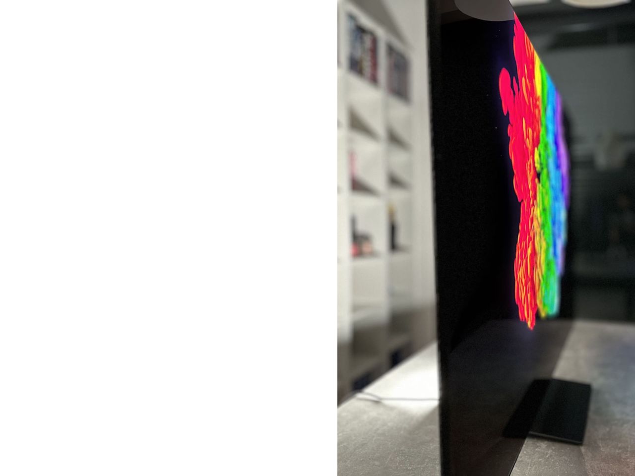 Samsung Excellence Line 8K QN900D - kąty widzenia z lewej