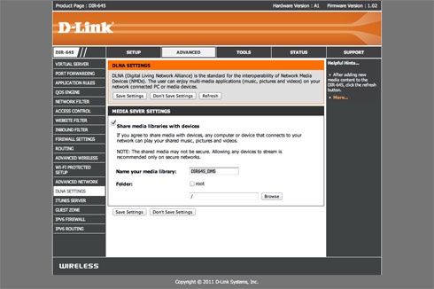 D-Link DIR 645 Multimedia
