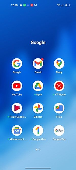aplikacje Google